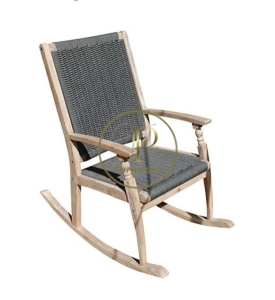 Ghế roocking đan mây mẫu 3