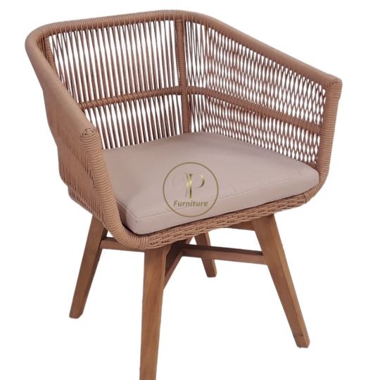 Ghế đan mây mẫu 5