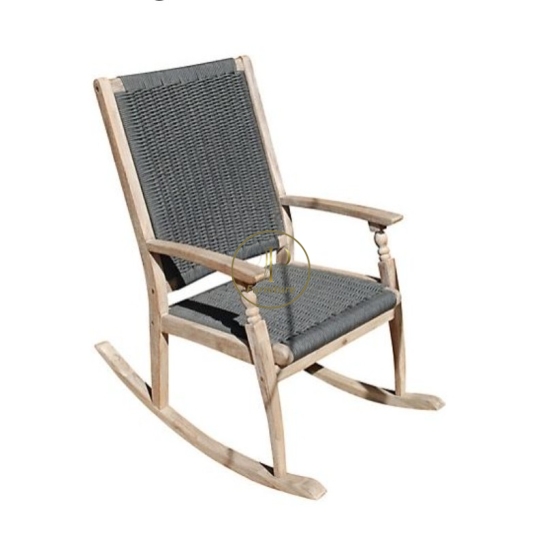 Ghế roocking đan mây mẫu 3