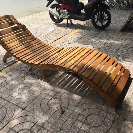 Giường tắm nắng mẫu 5