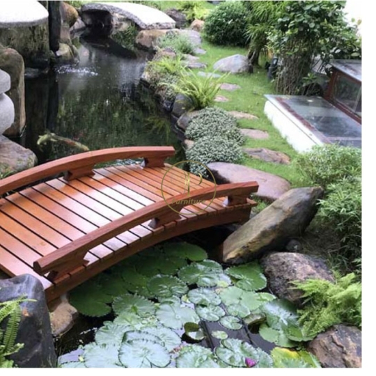 Cầu sân vườn mẫu 4