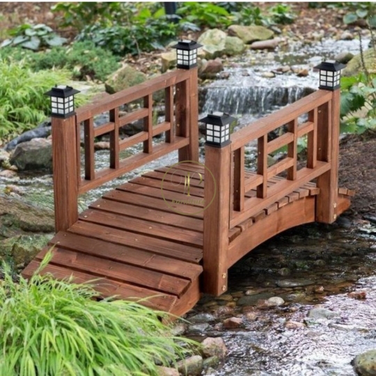 Cầu sân vườn mẫu 1