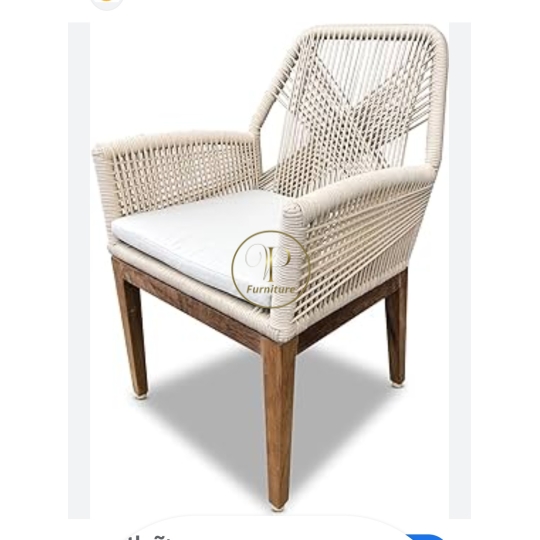 Ghế đan mây mẫu 10