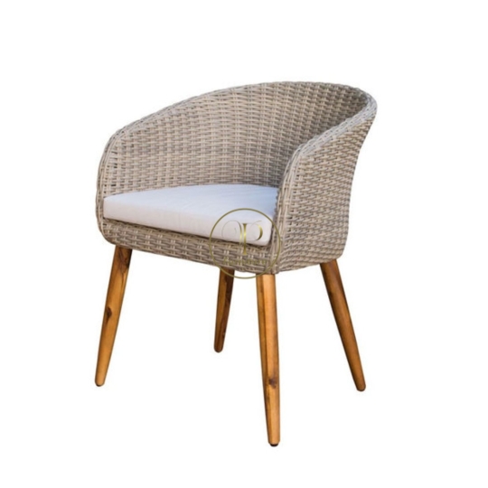 Ghế đan mây mẫu 8
