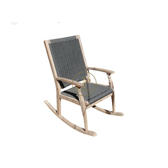 Ghế roocking đan mây mẫu 3