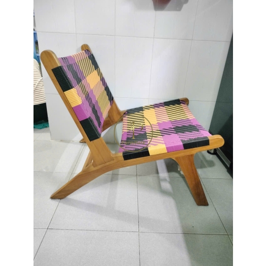 Ghế thư giãn đan mây mẫu 1