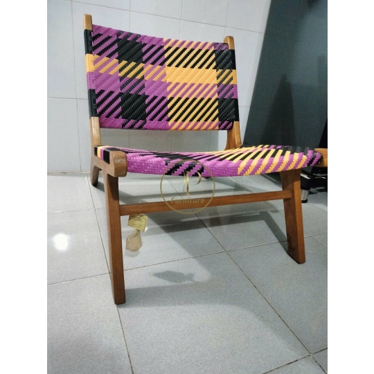 Ghế thư giãn đan mây mẫu 1